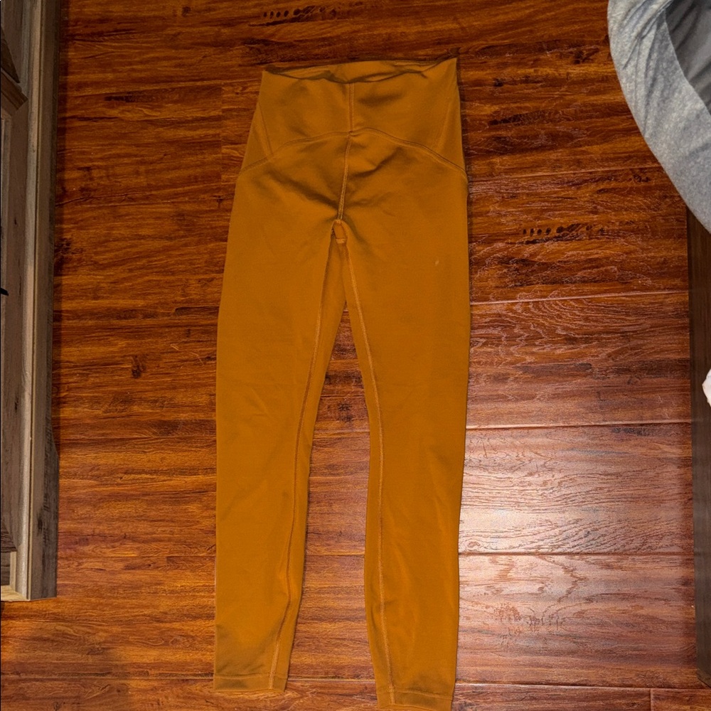 Lululemon mustard Leggings